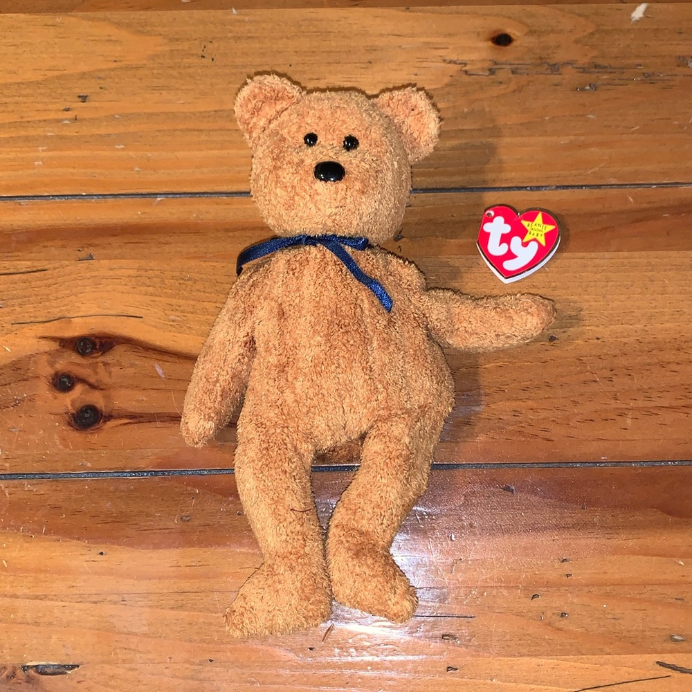 Ty Beanie Baby “Fuzz” Date of Birth July 23, 1998